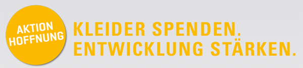 Aktion Hoffnung - Kleider spenden